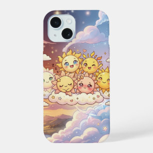 Estojo de telefone Amigos Sol Fofo