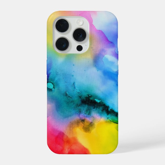 Estojo de Telefone Arte Moderna Abstrata Multicolo (Verso)