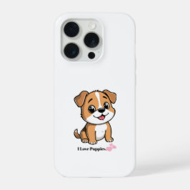 Estojo de Telefone Cachorrinho de Desenho Animado