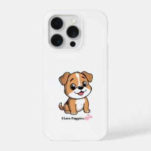 Estojo de Telefone Cachorrinho de Desenho Animado