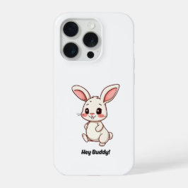 Estojo de telefone Coelho Bunny Cartoon "Ei Amigo"
