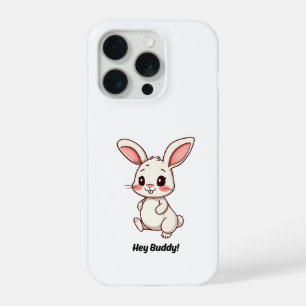 Estojo de telefone Coelho Bunny Cartoon "Ei Amigo"