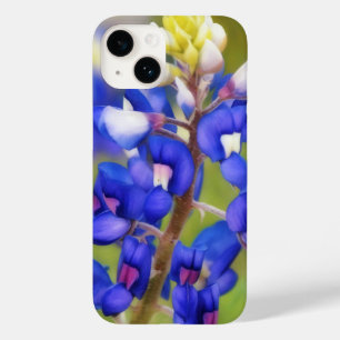 Estojo de telefone com arte de flor Bluebonnet do