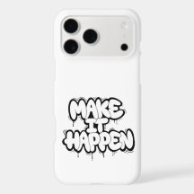 Estojo de Telefone com Arte de Texto de Grafite Ur