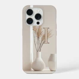 Estojo de Telefone com Letra I Minimalista – Monog