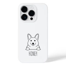 Estojo de telefone com nome personalizado de Beagl
