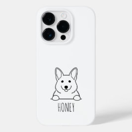 Estojo de telefone com nome personalizado de Beagl