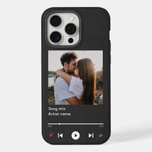 Estojo de telefone com placa de música personaliza