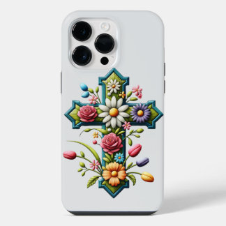 Estojo de Telefone Cruz Elegante – Um Símbolo de F