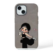 Estojo de telefone de desenho animado fofo