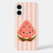 Estojo de Telefone de Melancia Kawaii Fofa