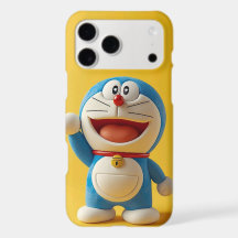 Estojo de telefone do gato fofo do desenho Doremon