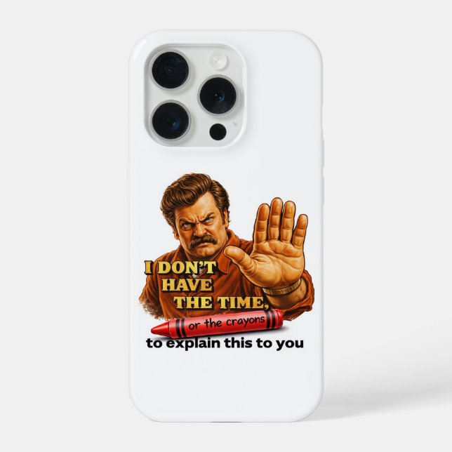 Estojo de telefone engraçado e sarcástico inspirad (Verso)