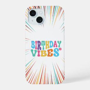 Estojo de telefone engraçado retrô fofo   vibraçõe