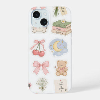 Estojo de Telefone Estético Fofo Mínimo & Prot Sty