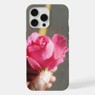 Estojo de Telefone Flor de Rosa