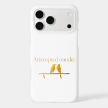 Estojo de Telefone Funny Bird – “Tentativa de Assa