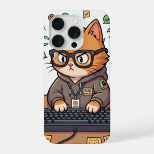 Estojo de Telefone Gato Real