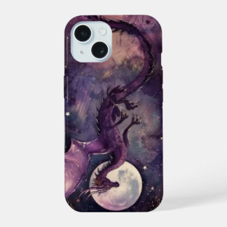 Estojo de Telefone Lua Dragão Místico, Dr Fantasia