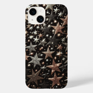 Estojo de telefone Luxury Sparkling Stars - Dourad