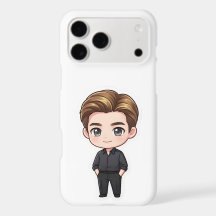 Estojo de telefone masculino principal de drama co