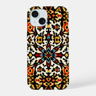 Estojo de Telefone Medalhão Boho Vibrante