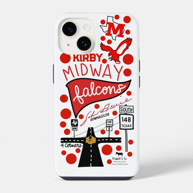 Estojo de telefone MIDWAY (Verso)