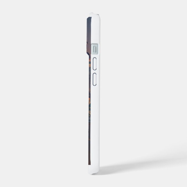 Estojo de Telefone Moderno Simples (Lado Esquerdo)