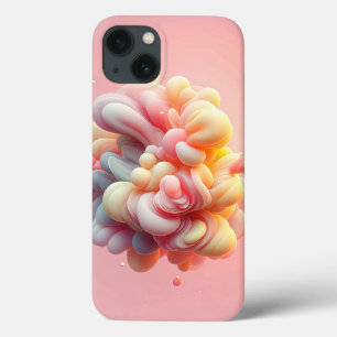 Estojo de Telefone Nuvem Abstrata Pastel Macio Son
