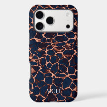 Estojo de Telefone Personalizado com Monograma de