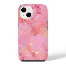 Estojo de Telefone Rosa Pastel Fofo - Estético