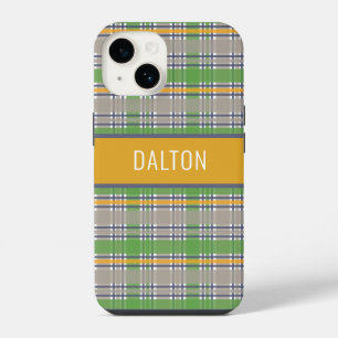 Estojo de telefone xadrez Madras personalizado