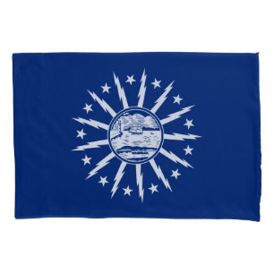 Estojo de travesseiro da bandeira de Buffalo, Nova