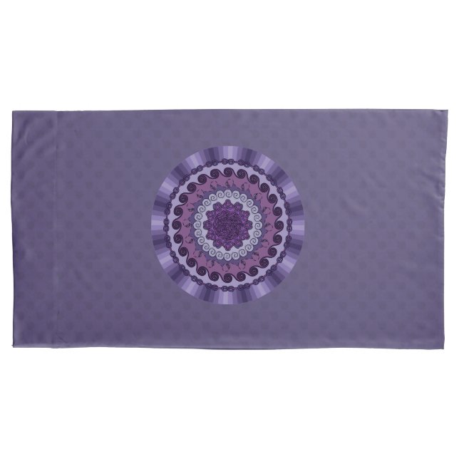 Estojo de Travesseiro Mandala do Vento (Frente)