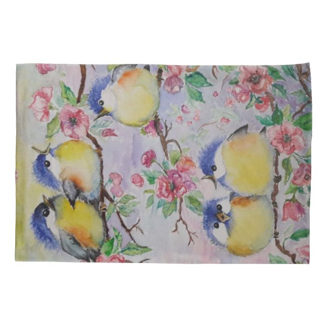 Estojo de Travesseiro Sprong Birds (Verso)