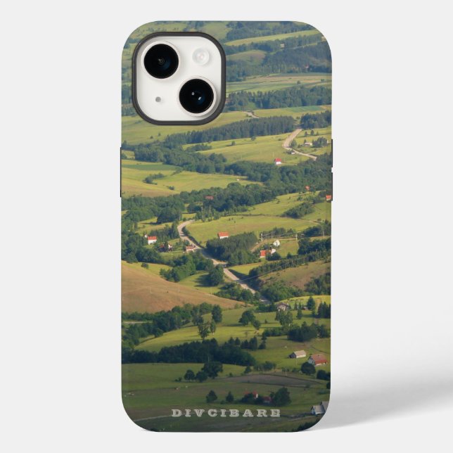 Estojo Divcibare verde Case-Mate para iPhone (Verso)