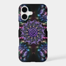 Estojo Flor de Mandala Fractal Celta para iPhone 5