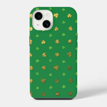 Estojo irlandês Trevo Verde para iPhone / iPad