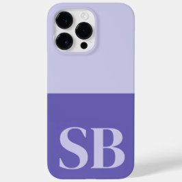 Estojo Minimalista Elegante com Inicial do Monogra