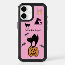 Estojo OtterBox Gato Assustador Felino Halloween R