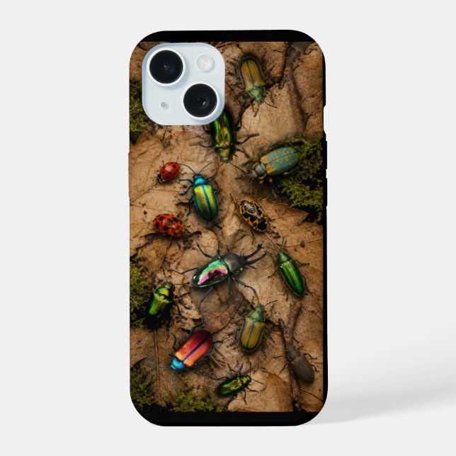 Estojo para Celular Besouro Joias da Floresta (Verso)