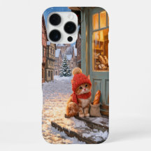 Estojo para Celular Gatinho da Padaria Marron de I