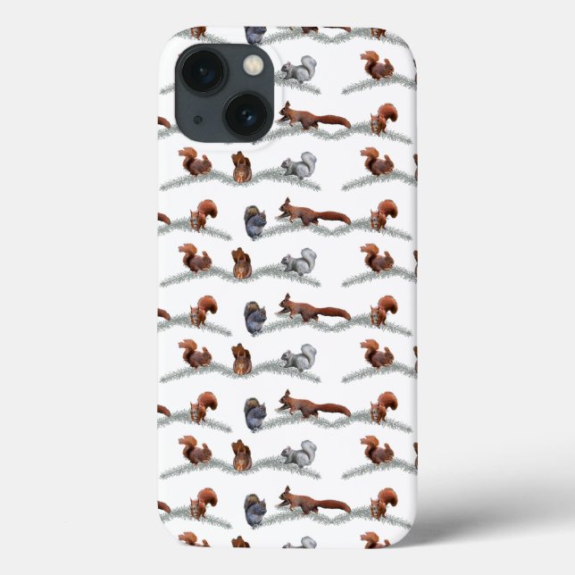 Estojo para iPad Mini Squirrel Frenzy (escolha a c (Verso)