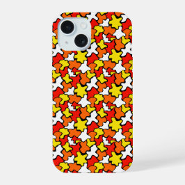Estojo para iphone 15 com impressão colorida de bo