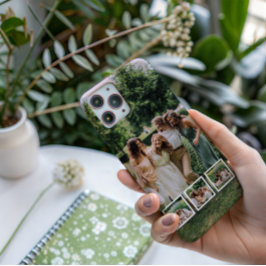 Estojo para iPhone 15 Pro Personalizado Família e