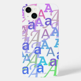 Estojo para iPhone "A" com Confetes de Carta