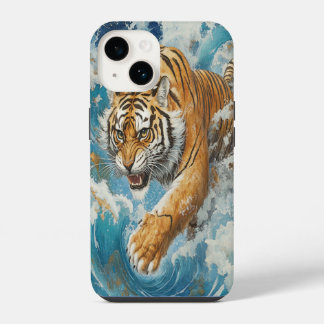 🐅 Estojo para iPhone Azure Stride