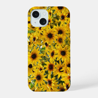 Estojo para iPhone Campo de Flores Amarelas Florai