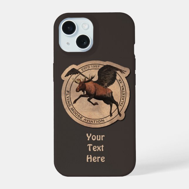 Estojo para iPhone Case-Mate com remendo da Flying (Verso)