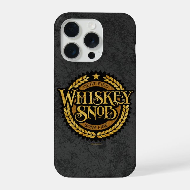 Estojo para iPhone Case-Mate para Snobes de Uísque (Verso)